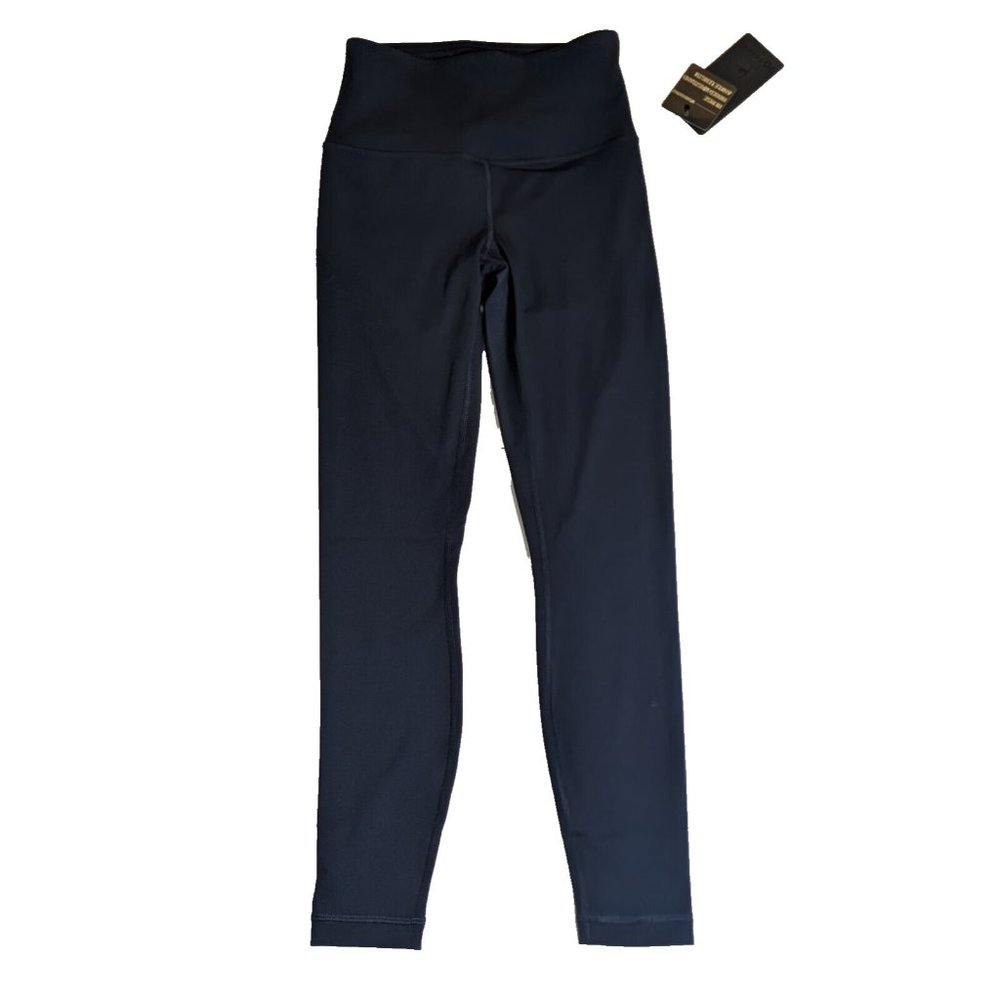 90 Degree by Reflex Women Leggings Navy Color Sz Xs